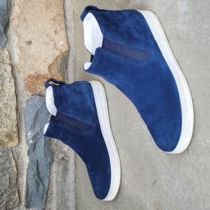 Prada Avenue  chelsea hi top  suede sneakers